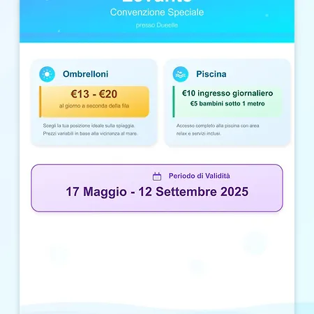 לינה וארוחת בוקר Levante מרינה די סקבוניאה